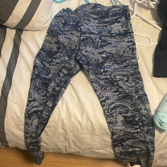 Full length pattern lululemon leggings - Picture 1 of 1